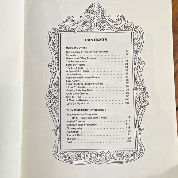 Mary Poppins Complete Musical Score Book Walt Disney Julie Andrews RARE VTG 1964 - Picture 7 of 11